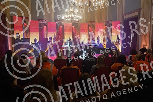 Sasa Matica concert on the occasion of Women's Day from the Belgrade City Assembly.Koncert Sase Matica povodm Dana zena iz Skupstine grada Beograda. 