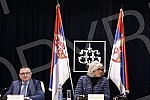 The press conference of the NBS Governor Jorgovanka Tabakovic on current developments in the financial sector was held at the National Bank of Serbia. U Narodnoj banci Srbije odrzana je konferencija za novinare guvernera NBS Jorgovanke Tabakovic o 