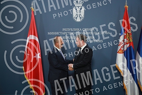 Serbian Foreign Minister Nikola Selakovic met with Turkish Foreign Minister Mevlut Cavusoglu.Ministar spoljnih poslova Srbije Nikola Selakovic sastao se sa ministrom spoljnih poslova Turske Mevlutom Cavusogluom. 