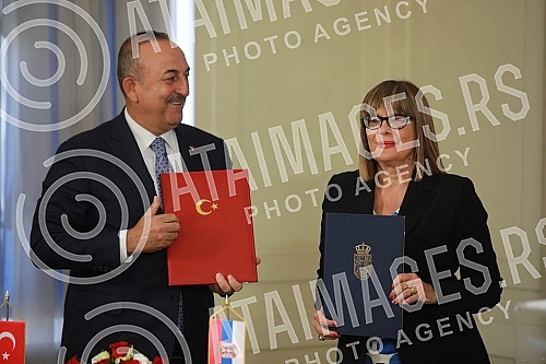 Serbian Foreign Minister Nikola Selakovic met with Turkish Foreign Minister Mevlut Cavusoglu.Ministar spoljnih poslova Srbije Nikola Selakovic sastao se sa ministrom spoljnih poslova Turske Mevlutom Cavusogluom. 