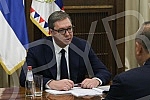 The President of the Republic of Serbia, Aleksandar Vucic, met with the Minister of Foreign Affairs of the Republic of Turkey, Mevlut Cavusoglu.Predsednik Republike Srbije Aleksandar Vucic sastao se sa ministrom spoljnih poslova Republike Turske Mev