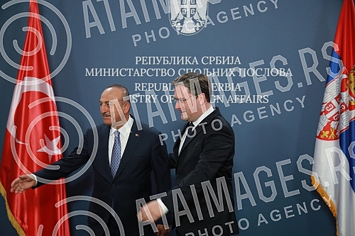 Serbian Foreign Minister Nikola Selakovic met with Turkish Foreign Minister Mevlut Cavusoglu.Ministar spoljnih poslova Srbije Nikola Selakovic sastao se sa ministrom spoljnih poslova Turske Mevlutom Cavusogluom. 