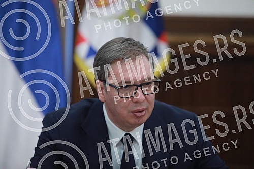 The President of the Republic of Serbia, Aleksandar Vucic, met with the Minister of Foreign Affairs of the Republic of Turkey, Mevlut Cavusoglu.Predsednik Republike Srbije Aleksandar Vucic sastao se sa ministrom spoljnih poslova Republike Turske Mev