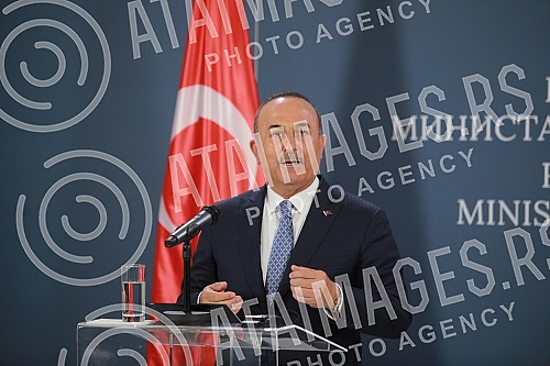 Serbian Foreign Minister Nikola Selakovic met with Turkish Foreign Minister Mevlut Cavusoglu.Ministar spoljnih poslova Srbije Nikola Selakovic sastao se sa ministrom spoljnih poslova Turske Mevlutom Cavusogluom. 