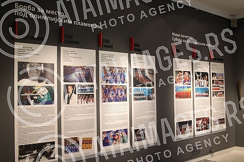 The President of the National assembly of the Republic of Serbia, Ivica Dacic, visited the exhibition 