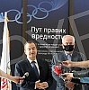 The President of the National assembly of the Republic of Serbia, Ivica Dacic, visited the exhibition 