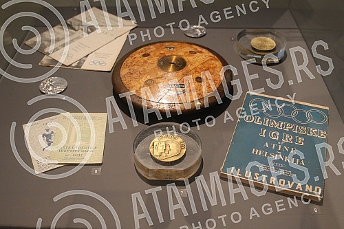 The President of the National assembly of the Republic of Serbia, Ivica Dacic, visited the exhibition 