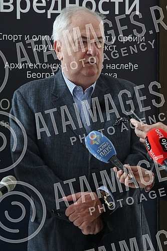 The President of the National assembly of the Republic of Serbia, Ivica Dacic, visited the exhibition 