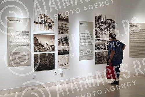 The President of the National assembly of the Republic of Serbia, Ivica Dacic, visited the exhibition 