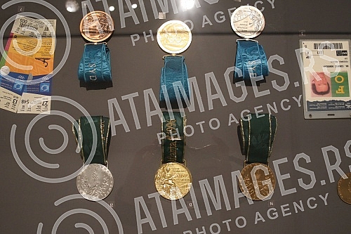 The President of the National assembly of the Republic of Serbia, Ivica Dacic, visited the exhibition 