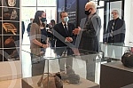 The President of the National assembly of the Republic of Serbia, Ivica Dacic, visited the exhibition 