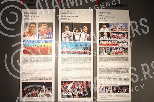 The President of the National assembly of the Republic of Serbia, Ivica Dacic, visited the exhibition 