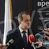 The President of the National assembly of the Republic of Serbia, Ivica Dacic, visited the exhibition 
