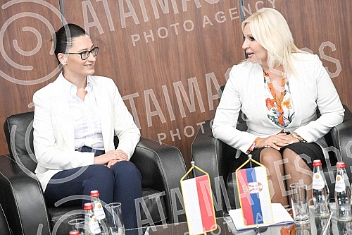 The Minister of Mining and Energy, Zorana Mihajlovic, spoke with Malgorzata Golinska, State Secretary and Deputy Minister for Climate and Environment of Poland.Ministarka rudarstva i energetike, Zorana Mihajlovic, razgovarala je sa Malgozatom Golin