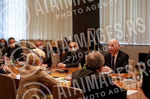 A meeting of the delegations of the Republic of Serbia and the Russian Federation on the occasion of the establishment of joint production of the 