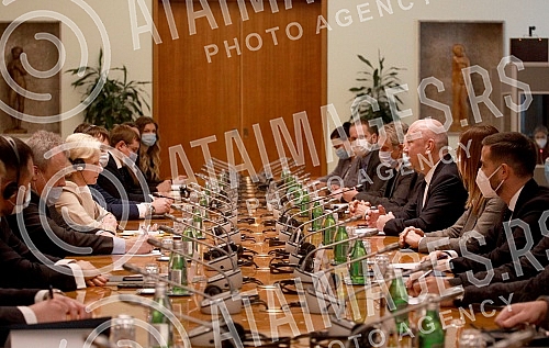 A meeting of the delegations of the Republic of Serbia and the Russian Federation on the occasion of the establishment of joint production of the 