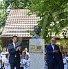Unveiling of the memorial bust of Hugo Bulija in the SC of the Football Association of Belgrade on Ada Ciganlija.Otkrivanje spomen biste Hugu Buliju u SC Fudbalskog saveza Beograda na Adi Ciganliji.