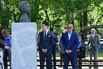 Unveiling of the memorial bust of Hugo Bulija in the SC of the Football Association of Belgrade on Ada Ciganlija.Otkrivanje spomen biste Hugu Buliju u SC Fudbalskog saveza Beograda na Adi Ciganliji.