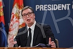 The President of the Republic of Serbia, Aleksandar Vucic, addressed the public at the Palace of Serbia on the occasion of the current protests and the Rio Tinto company, as well as the Law on Expropriation and the Law on Referendum and People's Init