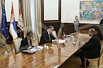 The President of the Republic of Serbia, Aleksandar Vucic, met with the Ambassador of Bahrain, Ahmed Abdulrahman Al Saati. Predsednik Republike Srbije Aleksandar Vucic sastao se sa ambasadorom Bahreina Ahmedom Alsatijem. 