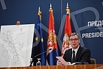 The President of the Republic of Serbia, Aleksandar Vucic, addressed the public at the Palace of Serbia on the occasion of the current protests and the Rio Tinto company, as well as the Law on Expropriation and the Law on Referendum and People's Init