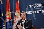 The President of the Republic of Serbia, Aleksandar Vucic, addressed the public at the Palace of Serbia on the occasion of the current protests and the Rio Tinto company, as well as the Law on Expropriation and the Law on Referendum and People's Init