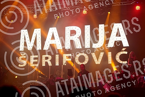 Concert of Marija Serifovic 