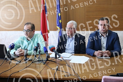 The Interim Media Monitoring Oversight Body held a press conference to present its work to date, as well as the Electronic Regulatory Authority's Report on Oversight of Media Service Providers During the Presidential, Republican and Local Election Ca