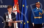 The Prime Minister of the Republic of Serbia, Ana Brnabic, met with the Prime Minister of the Democratic Republic of São Tomé and Príncipe, Jorge Bom Jesus, in the Palace of Serbia.Predsednica Vlade Republike Srbije Ana Brnabic sastala  se sa preds