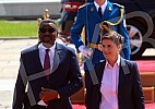 The Prime Minister of the Republic of Serbia, Ana Brnabic, met with the Prime Minister of the Democratic Republic of São Tomé and Príncipe, Jorge Bom Jesus, in the Palace of Serbia.Predsednica Vlade Republike Srbije Ana Brnabic sastala  se sa preds