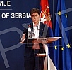 The Prime Minister of the Republic of Serbia, Ana Brnabic, met with the Prime Minister of the Democratic Republic of São Tomé and Príncipe, Jorge Bom Jesus, in the Palace of Serbia.Predsednica Vlade Republike Srbije Ana Brnabic sastala  se sa preds