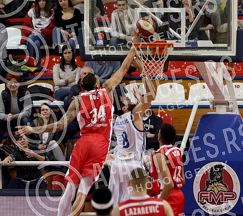Regional ABA league match between KK FMP Zeleznik and KK Mornar Bar played at FMP Zeleznik hall.Utakmica ABA lige izmedju KK FMP Zeleznik i KK Mornar Bar odigrana u hali FMP Zeleznik.