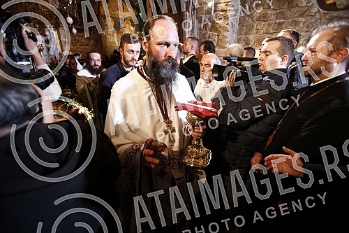 The Serbian Patriarch Porfirije was enthroned in the Peck Patriarchate Monastery, in Kosovo and Metohija, on the throne of the Archbishop of Pec and Serbian Patriarchs, and the act of ordination took place on the Feast of the Intercession of the Bles