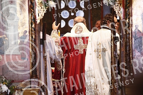 The Serbian Patriarch Porfirije was enthroned in the Peck Patriarchate Monastery, in Kosovo and Metohija, on the throne of the Archbishop of Pec and Serbian Patriarchs, and the act of ordination took place on the Feast of the Intercession of the Bles