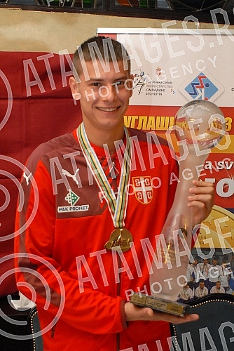 Konferencija za medije Kuglaskog saveza Srbije povodom osvajanja zlatne medalje na Svetskom prvenstvu u Nemackoj.