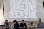 Konferencija za medije povodom 22. Festivala evropskog filma na Palicu odrzana u Muzeju Jugoslovenske kinoteke.