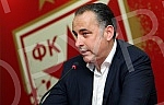 Promocija Miodraga Bozovica, novog sefa strucnog staba FK Crvena Zvezda, odrzana u media centru na stadionu `Rajko Mitic`.