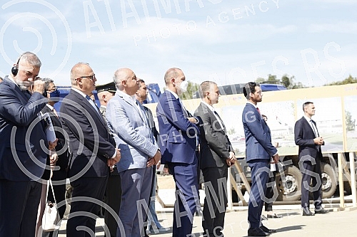  The President of the Republic of Serbia, Aleksandar Vucic, attended the ceremony of laying the foundation stone for the construction of a vaccine factory for the Chinese company Sinofarm, with the joint investment of Serbia, the People's Republic of