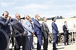  The President of the Republic of Serbia, Aleksandar Vucic, attended the ceremony of laying the foundation stone for the construction of a vaccine factory for the Chinese company Sinofarm, with the joint investment of Serbia, the People's Republic of