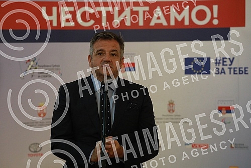 A solemn welcome and conference of the Serbian Paralympic team 