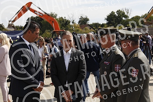  The President of the Republic of Serbia, Aleksandar Vucic, attended the ceremony of laying the foundation stone for the construction of a vaccine factory for the Chinese company Sinofarm, with the joint investment of Serbia, the People's Republic of