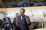  The President of the Republic of Serbia, Aleksandar Vucic, attended the ceremony of laying the foundation stone for the construction of a vaccine factory for the Chinese company Sinofarm, with the joint investment of Serbia, the People's Republic of
