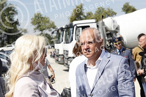  The President of the Republic of Serbia, Aleksandar Vucic, attended the ceremony of laying the foundation stone for the construction of a vaccine factory for the Chinese company Sinofarm, with the joint investment of Serbia, the People's Republic of