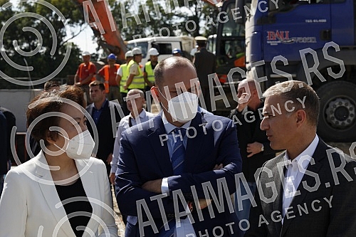  The President of the Republic of Serbia, Aleksandar Vucic, attended the ceremony of laying the foundation stone for the construction of a vaccine factory for the Chinese company Sinofarm, with the joint investment of Serbia, the People's Republic of