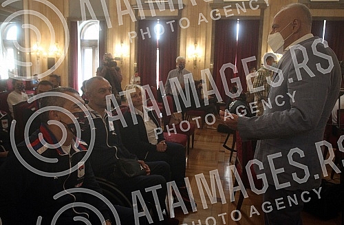 A solemn welcome and conference of the Serbian Paralympic team 