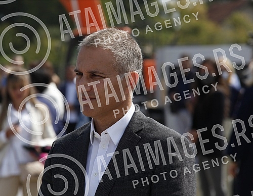  The President of the Republic of Serbia, Aleksandar Vucic, attended the ceremony of laying the foundation stone for the construction of a vaccine factory for the Chinese company Sinofarm, with the joint investment of Serbia, the People's Republic of