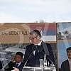  The President of the Republic of Serbia, Aleksandar Vucic, attended the ceremony of laying the foundation stone for the construction of a vaccine factory for the Chinese company Sinofarm, with the joint investment of Serbia, the People's Republic of