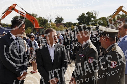  The President of the Republic of Serbia, Aleksandar Vucic, attended the ceremony of laying the foundation stone for the construction of a vaccine factory for the Chinese company Sinofarm, with the joint investment of Serbia, the People's Republic of