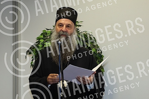 The promotion of the phototype edition of the Munich (Serbian) Psalter, the most lavishly painted Serbian medieval book from the 14th century, one of the most significant Serbian medieval manuscripts, was shown in the Ivo Andric Hall at the 65th Inte