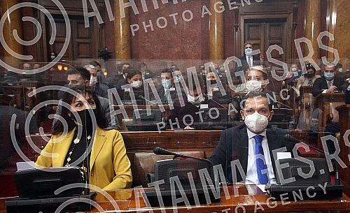 Continuation of the First Session of the First Regular Session of the National Assembly of the Republic of Serbia in 2021.Nastavak Prve sednice Prvog redovnog zasedanja Narodne skupstine Republike Srbije u 2021. godini.